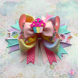 Sweet Cupcake Boutique Hair Bow