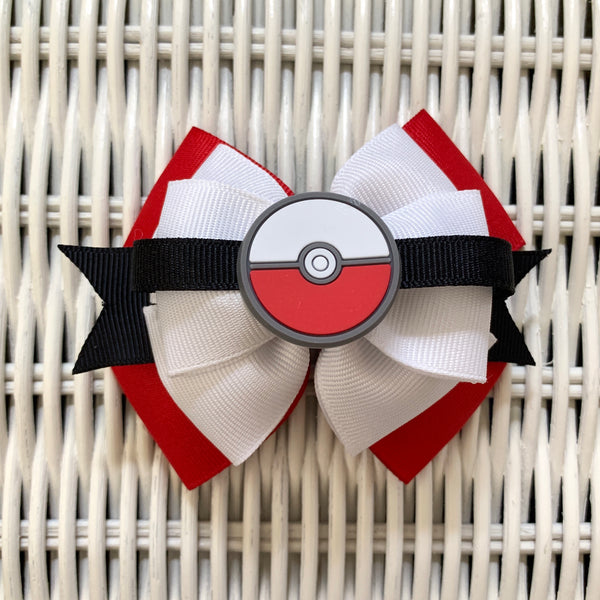 Pokémon Inspired Hair Bow