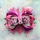 Minnie Mouse Roses Garden Inspired Hair Bow