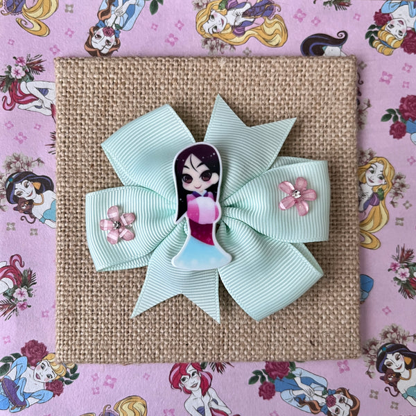 Princess Inspired Hair Bow